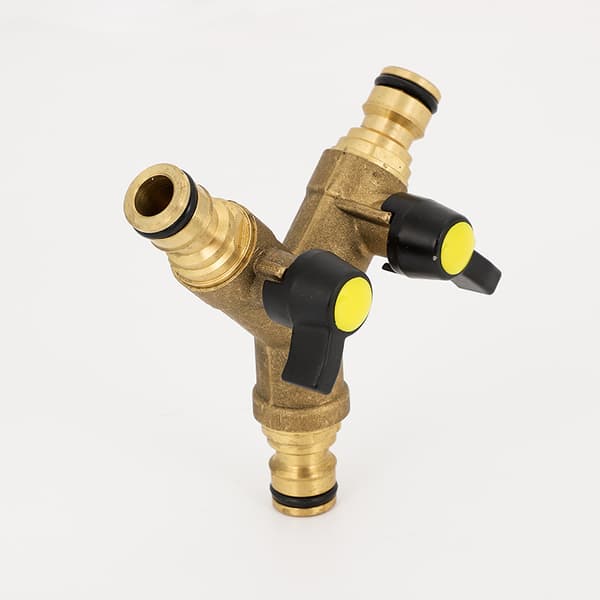 Haveslange Splitter - Hane Adapter med Y Splitter til Connec