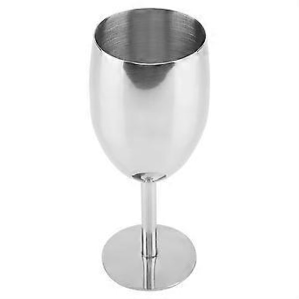 Rostfritt Stål Rödvin Bägare Kopp Champagneglas Muggar Hem Bar Drickmugg