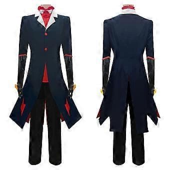 Hazbin Hotel Halloween Carnival -asu Helluva Boss Blitzo Cosplay -asu (S)