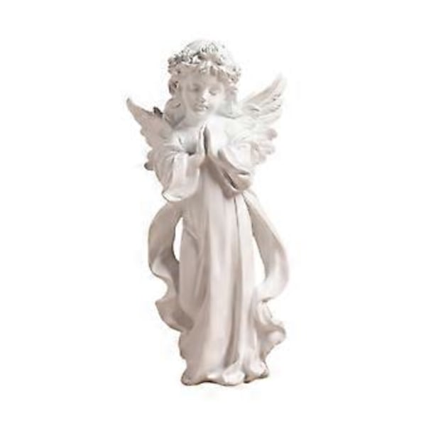Harpiks Skulptur Ornament Gavekollektion Kompakt Pige Figur Skrivebord