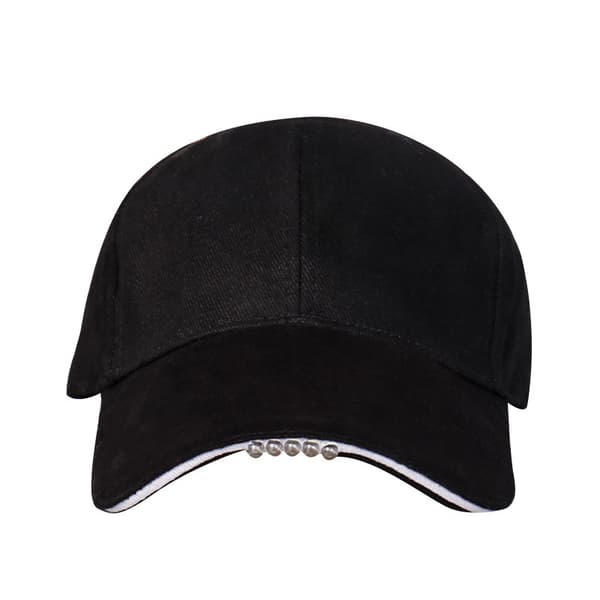 Hands Free LED Baseball Cap Light Glow Bright Naiset Miehet Urheilulippis