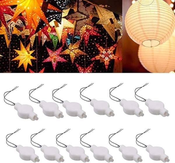 Papirlykt Super Bright Batteridrevet Hengende LED-lys De