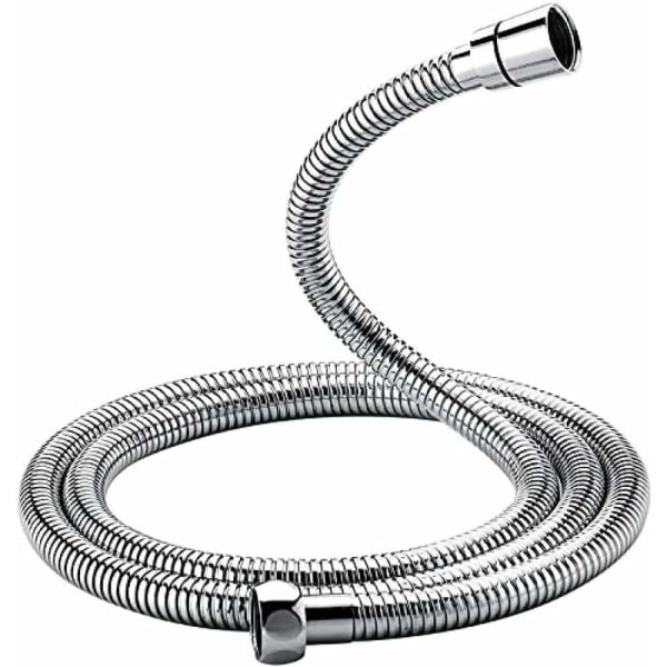 Universal bruseslange (1,5M), anti-twist og anti-twist bruseslange, rustfrit stål/krom