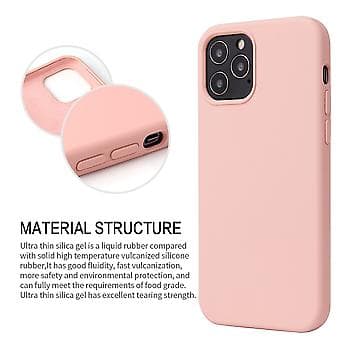 Flydende Silikon Cover til iPhone 13 Mini (Midnatsblå)
