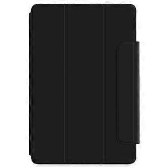 Til Oppo Pad PU læder trefoldigt stativ tabletetui magnetisk absorberende beskyttelsescover (stil B)