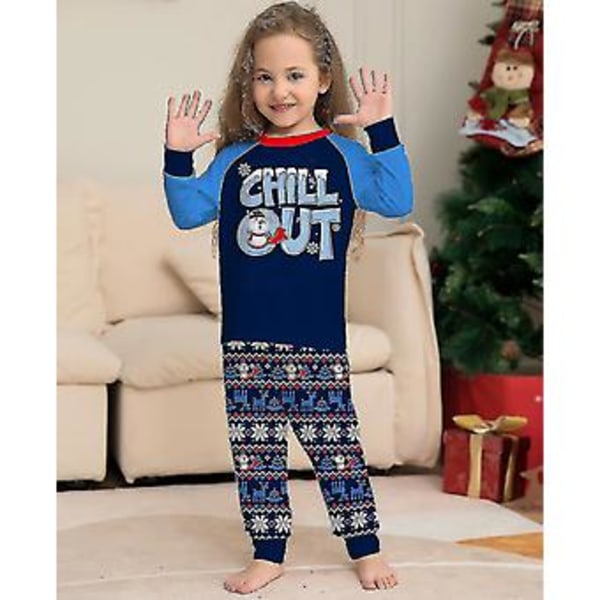 Familjepysjamas för jul - Pysjamasset för familjen Stil 5 (4XL Kvinna)