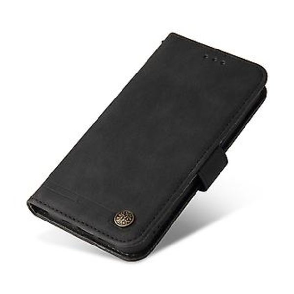 Läderfodral för Xiaomi Redmi Note 11 Pro 4G (Svart)
