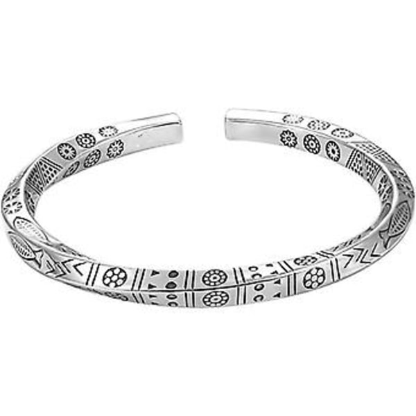 Öppet Armband för Män Retro Tvinnad Viking Totem Run Krigs Manschett Armband ( )