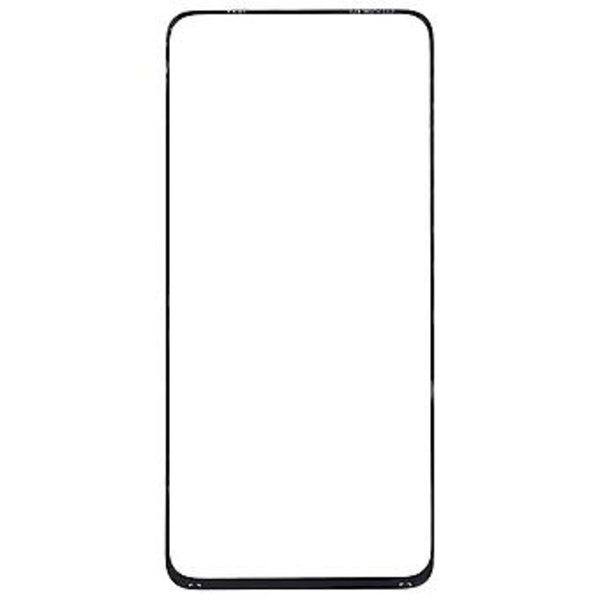 10 st Frontglas för Samsung Galaxy A90 / A80 Svart