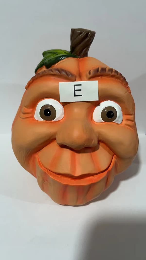 Halloween Gresskarpynt, Sære Harpiksfigurer: Kreative Festdekorasjoner - E