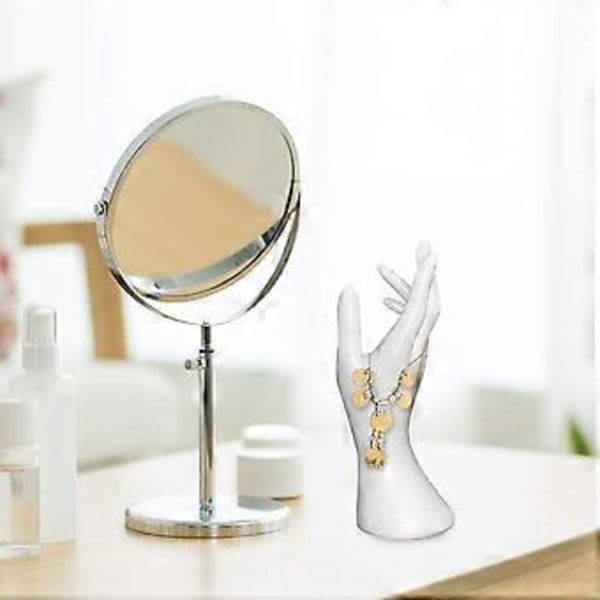 2 stk. Kvinne Mannequin Hånd Smykke Display Holder Armbånd Halskjede Ring Klokke Stativ