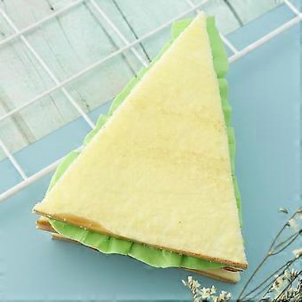 Kunstigt Brød Mad Udstillingskøkken Indretning Børn Lader Som Om Tricky Legetøj (Sandwich)
