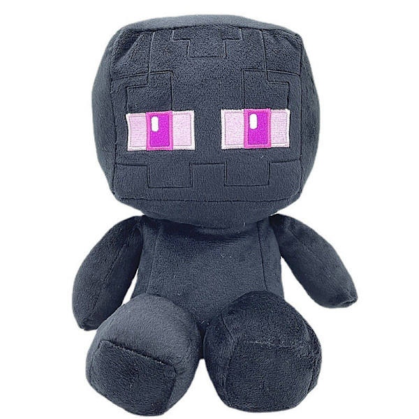 Enderman-pehmolelut (10\" / 25cm), musta Enderman-pelipehmo