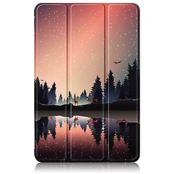 Smart lærtablettveske for Samsung Galaxy Tab A9 Plus (Twilight)