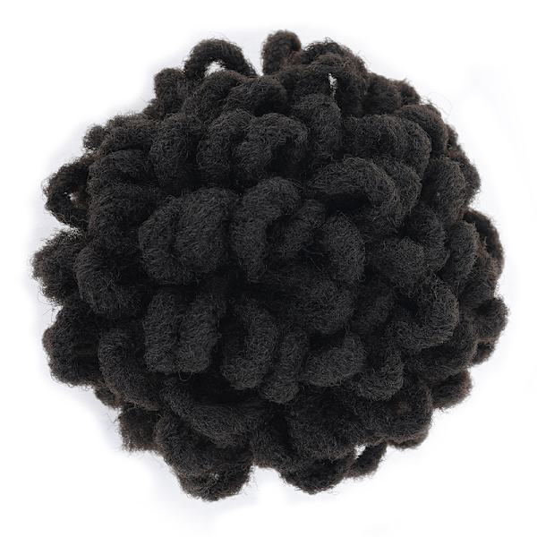 Afro Puff Hårsvans med Snodd för Svarta Kvinnor Kort Hårsvans Hög