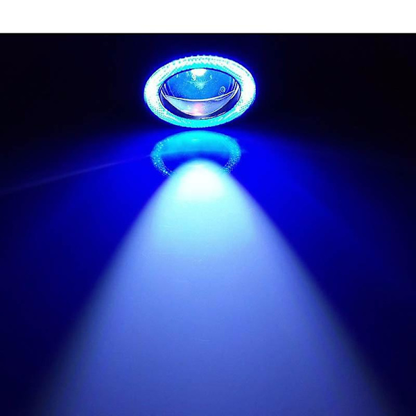 2 kpl auton sumuvalot Angel Eyes Halo Ring pyöreä LED-ajovalo