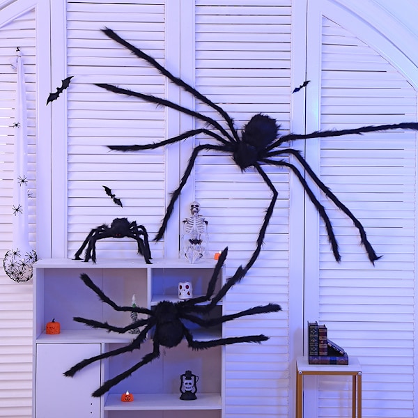 1 kpl, 60cm jättiläinen hämähäkki Halloween koriste prop Ghost House Party