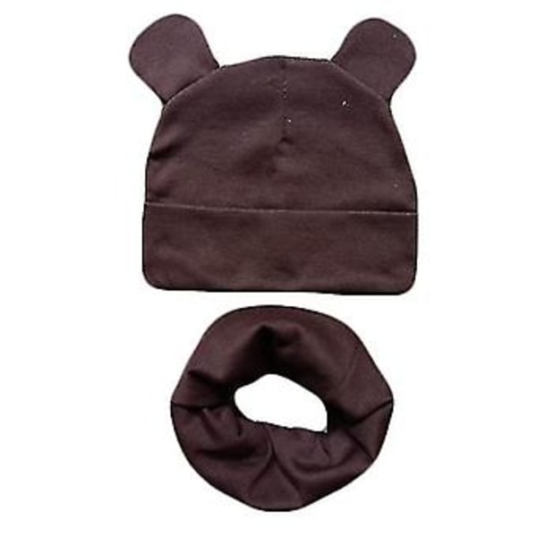 Høst- og vinterlue- og skjerfsett for baby ( )