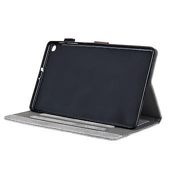 Nahkainen Tablet-kotelo Samsung Galaxy Tab A9:lle (Harmaa)