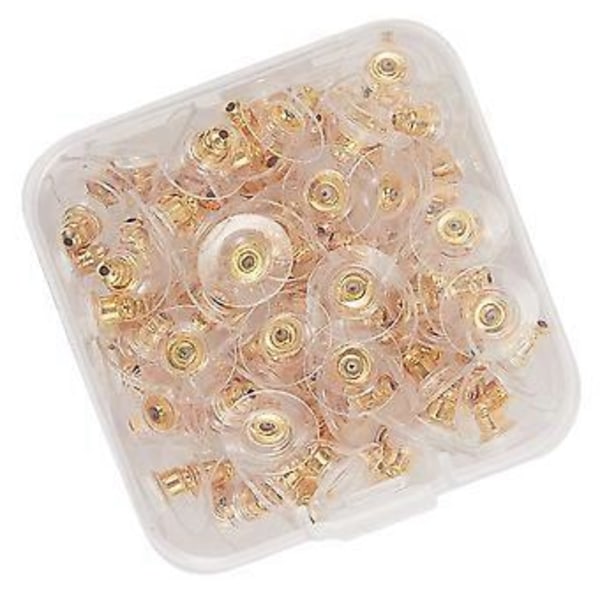 Dingle øreringe Sølv Øreringe Bagside Sæt Sikkerheds Øreringe Bagsider Øreringe Bullet Bagsider Gummi Øreringe Bagsider Øreringe Bagside Puder