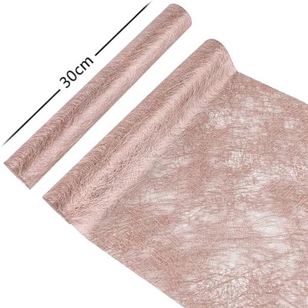 1 stk gjenbrukbar dekorativ duk av non-woven stoff, elegant fane
