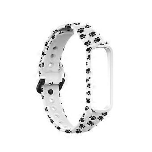 Armbånd Blødt Hudvenligt Udskiftningsarmbånd i Blød Silikone Kompatibelt med Samsung Galaxy Fit2 SM-R220 (6)