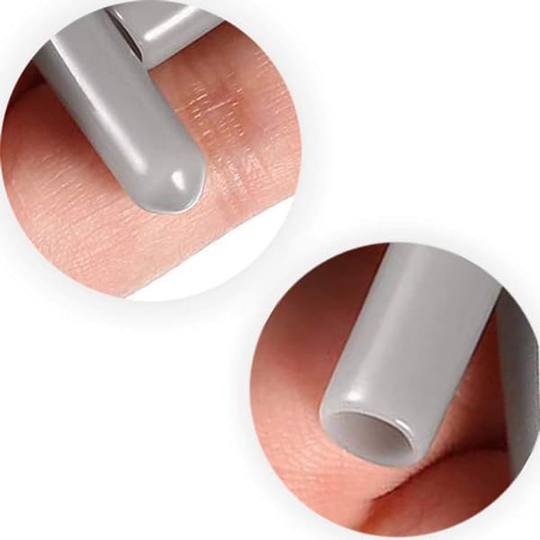 100-pack diskmaskinshyllskydd, universella PVC-hyllskydd för Ru