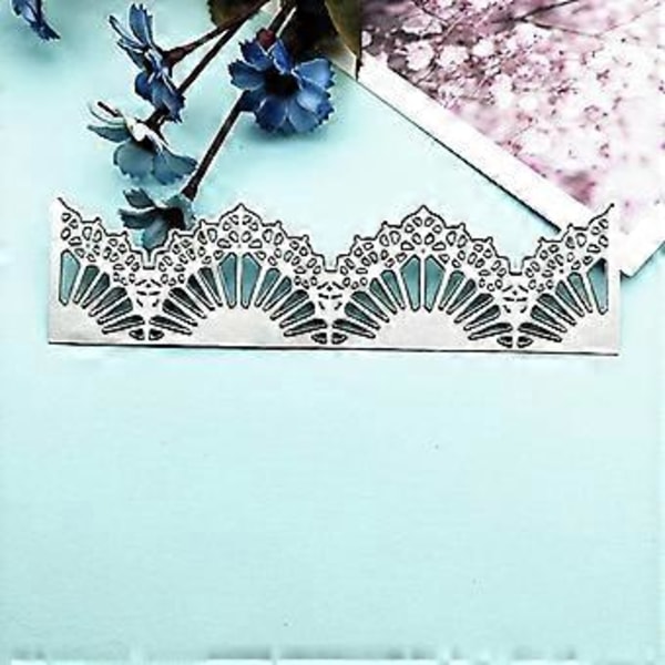 Metallstans for vifte-ramme, mal for scrapbooking, DIY-album, stempel, papir, kort, preging, dekorasjon