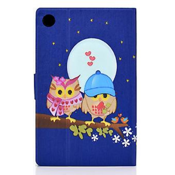 Nahkainen Tablet-kotelo Samsung Galaxy Tab A9+:lle (Pari Pöllö)