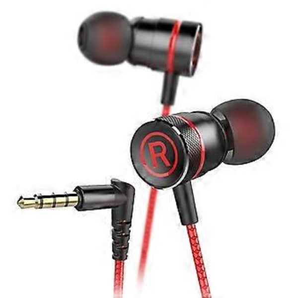 Gaming Hörlurar Headset G21 3.5mm Trådbundet Universellt In-ear Gaming Hifi Hörlurar Headset Med Mikrofon Flerfärgsval (Grön)