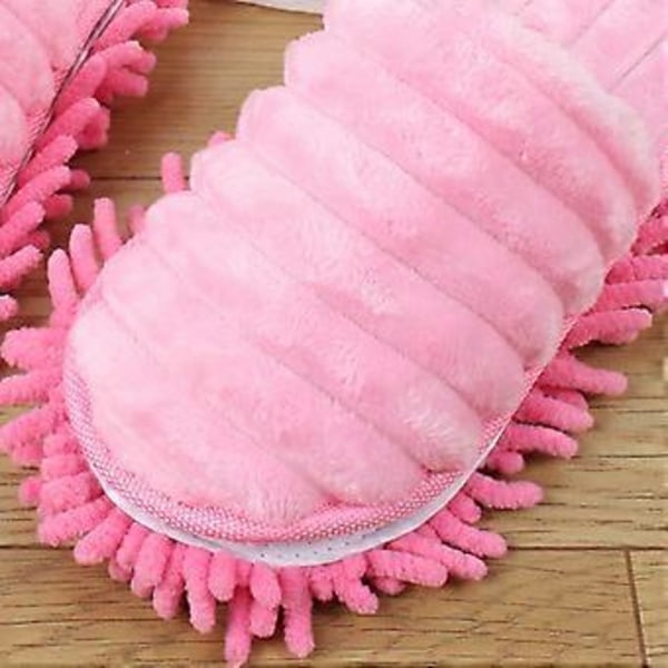 Moppesko Moppe Slippers til Rengøring Multifunktionel Gulvrengøringssko (M Beige)