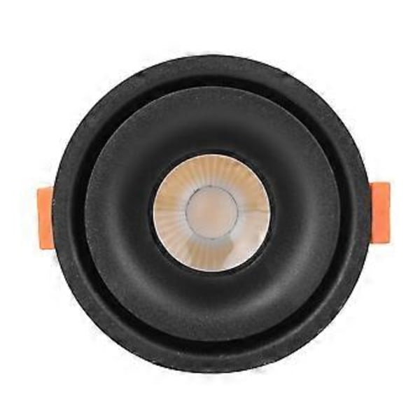 AC86-265V 5W Sort COB Loftslampe Downlight Forsænket Lampe til Væg Stue Indendørs