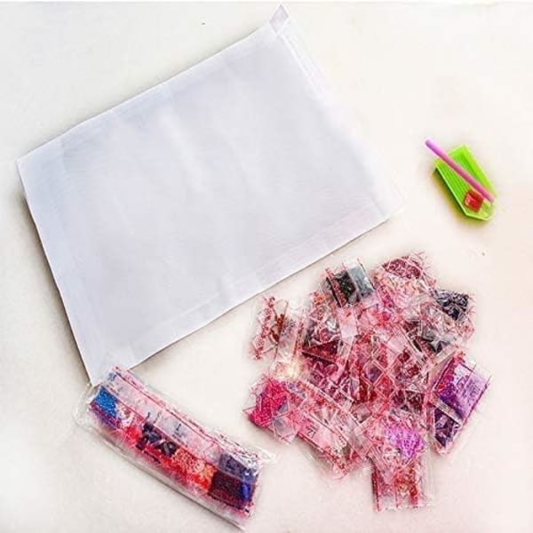 DIY 5D timanttimaalaussetti, kristallitimanttikirjonta