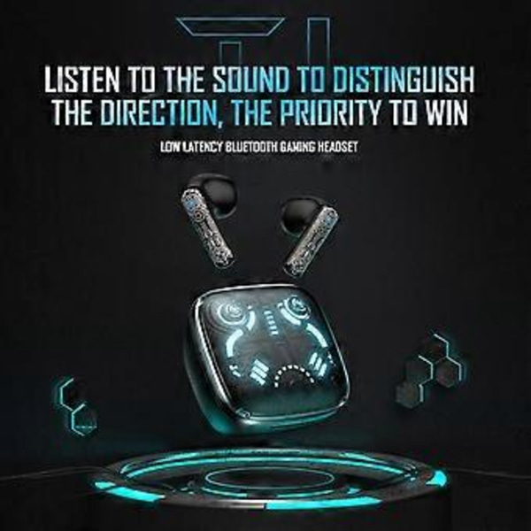 ONIKUMA T1 TWS Bluetooth Gaming Øretelefoner T1