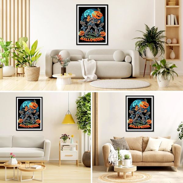 30*40cm Halloween Full 5D timanttimaalaus, timanttimaalaus Pumpki