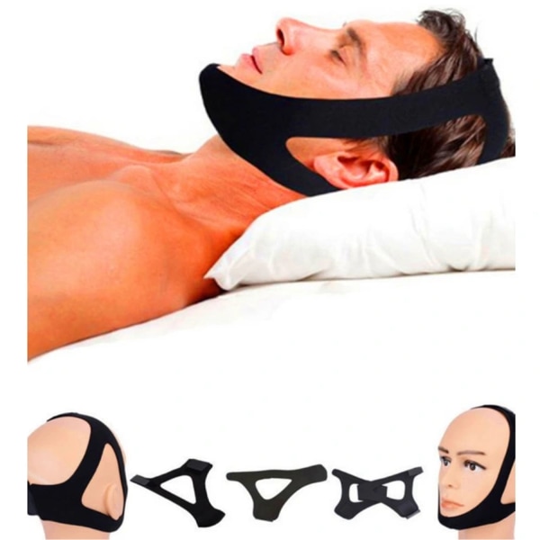 Stop snoring with the anti snoring headband!