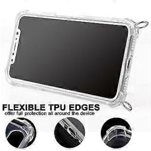 Halsbandsskal för Samsung A50 A51 A30 A12 A32 A52 A20 A70 A20e