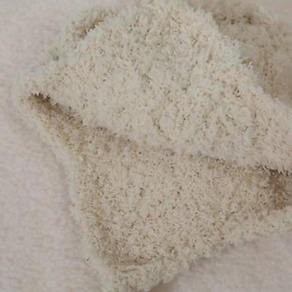 Pehmeä Neulotu Pehmeä Vauvan ja Lapsen Lakki, Söpöt Korvat Suojaukseen, Bonnet, Talvi Lämmin Paksu Beanie-Lakki Vastasyntyneille Vauvoille Lahjaksi (Valkoinen)