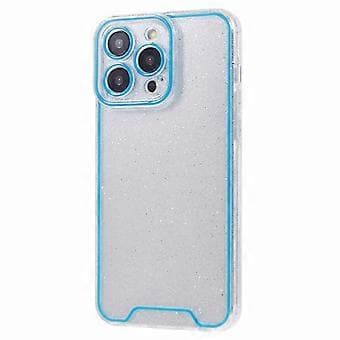 XW-serien for iPhone 14 Pro Max-deksel med glitterpulver, støtsikkert TPU-telefondeksel med lysende design (stil D)