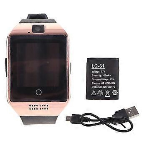 DZ09 Smartklocka med Bluetooth, Pekskärm, Kamera, SIM-kortplats, TF/SD-kortplats, för Android-telefoner