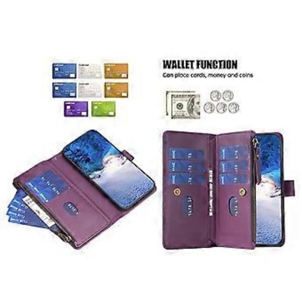 BF Style-19 Samsung Galaxy S24 Ultra Case Wallet PU Læder Stativ Telefon Cover