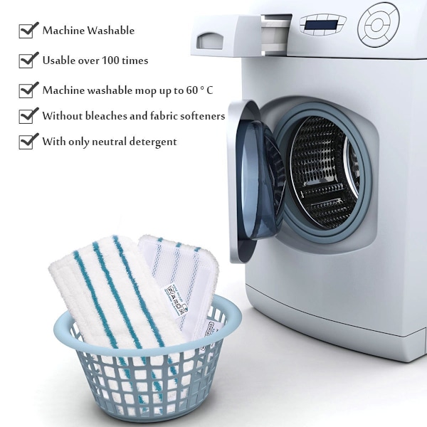 Dampmoppkluter for Black/decker dampmopper, 5-pakning