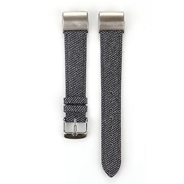 Lærrem til Fitbit Charge 2 (Svart)