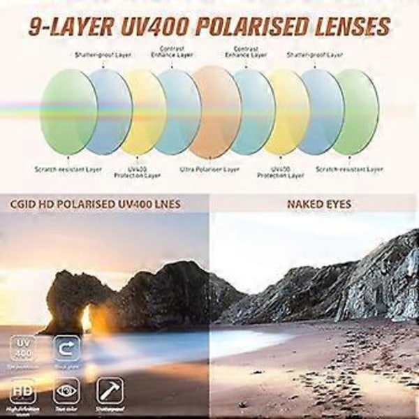 Solglasögon Dam Polariserade Retro Designer Dam Solglasögon Stor Båge Oversized Shades UV400 Skydd