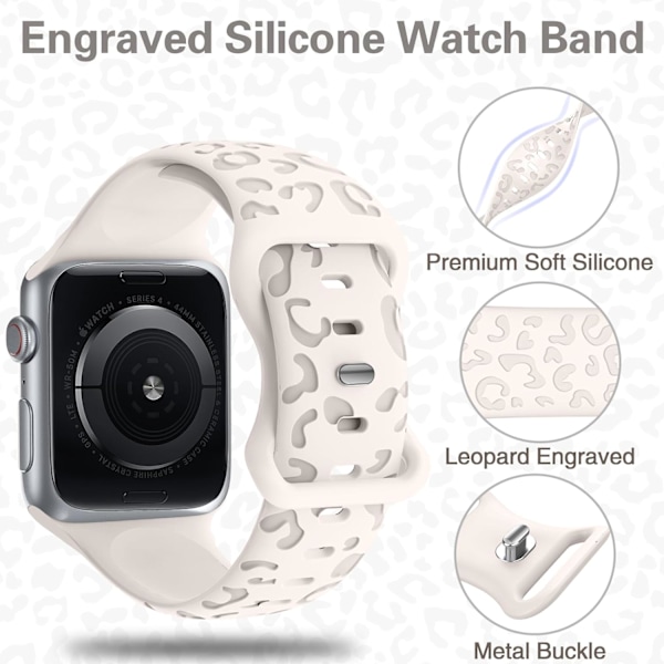 Rosa stropper kompatible med Apple Watch Series 42mm,44mm,45m