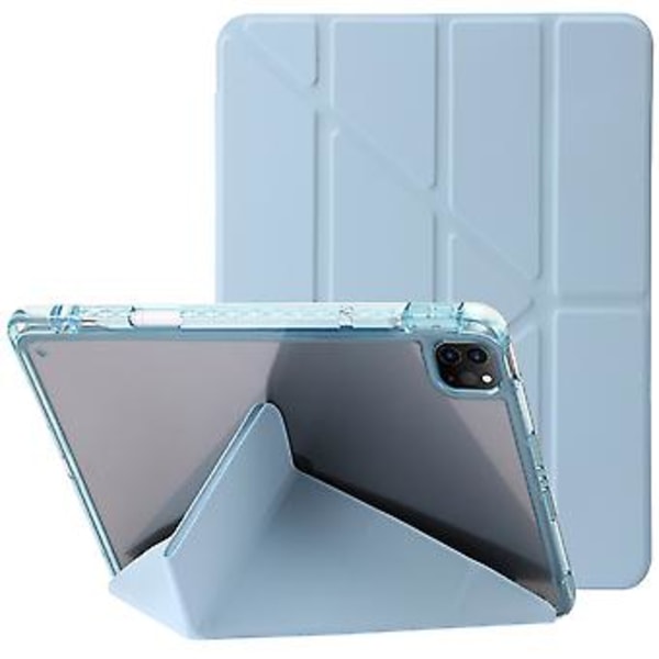 Deformation Læderetui Til iPad Pro 13 2024 (Isblå)
