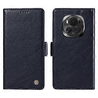 YIKATU YK-007 För Honor Magic6 5G Telefonfodral Litchi Textur Läder Flipfodral (Stil D)