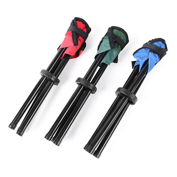 Tripod Camping Stools, Lätt Bärbar Fällbar Campingstol