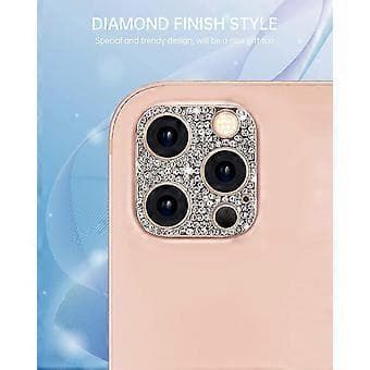 Diamantglitter Kameralinsskydd Kompatibelt med Iphone 13 Pro/iphone 13 Pro Max