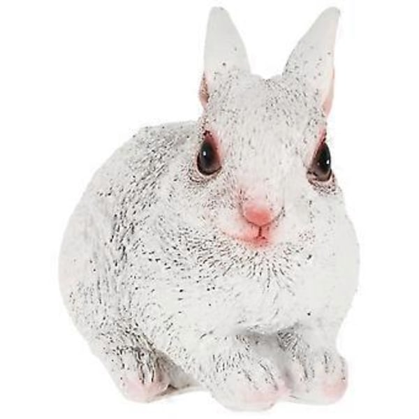 Kanin Figur Pynt Påskehare Ornament Mikro Landskap Dekorasjon